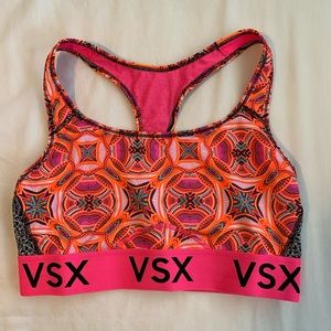 VICTORIA’S SECRET. Neon sports bra.